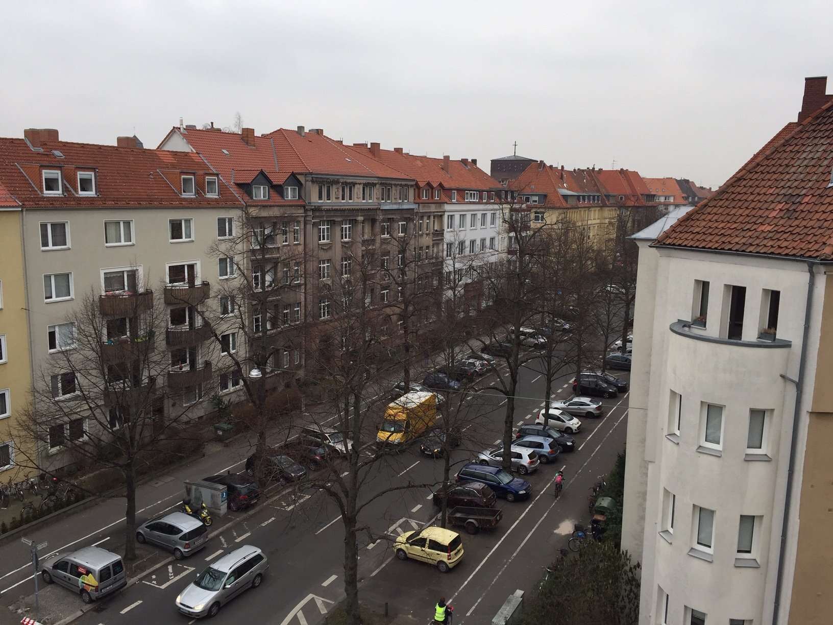 Blick auf die Geibelstraße